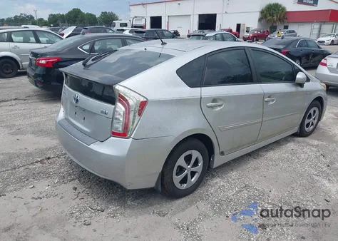 2013 Toyota Prius из США, поврежденный, VIN JTDKN3DUUD5688483